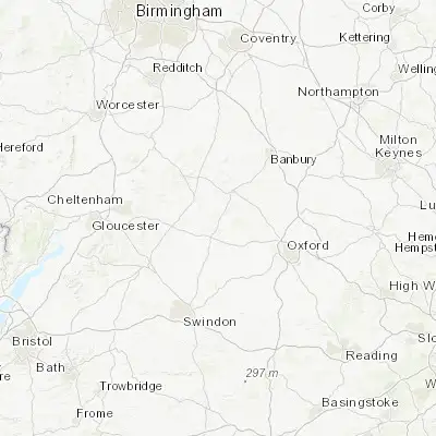 Map showing location of Shipton under Wychwood (51.860350, -1.598470)