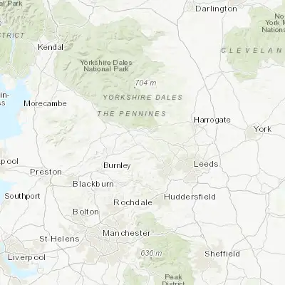 Map showing location of Silsden (53.914430, -1.938020)