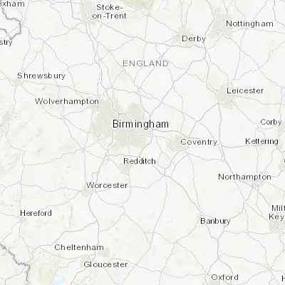 Map showing location of Solihull (52.414260, -1.780940)