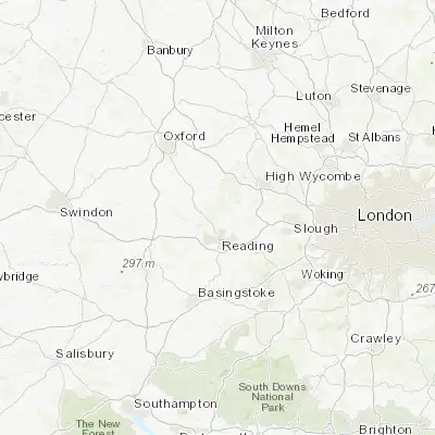 Map showing location of Sonning Common (51.518730, -0.977530)