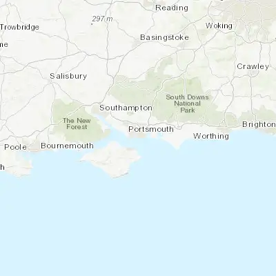 Map showing location of Southsea (50.783510, -1.090710)