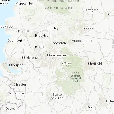 Map showing location of Stalybridge (53.484140, -2.059080)