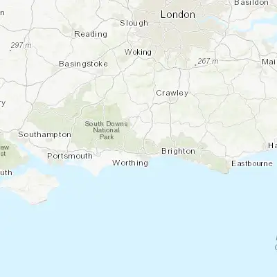 Map showing location of Storrington (50.917650, -0.454730)