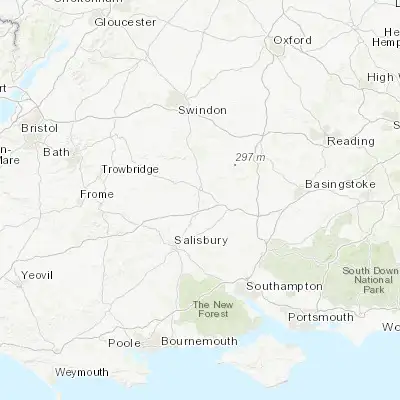 Map showing location of Tidworth (51.231420, -1.663240)