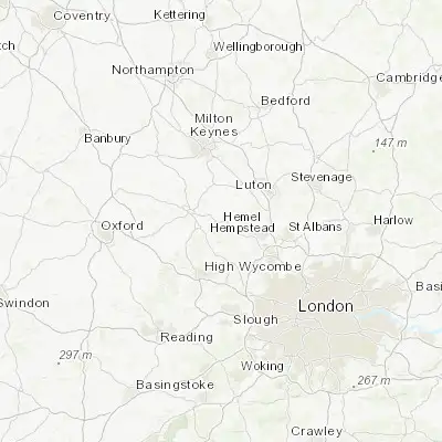 Map showing location of Tring (51.794710, -0.658240)