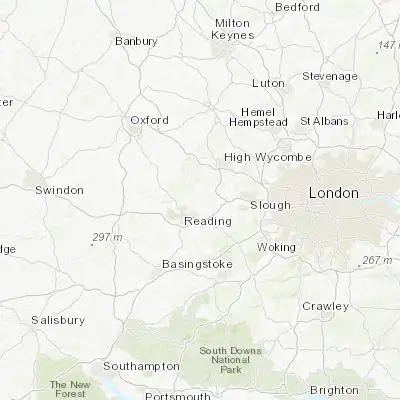 Map showing location of Wargrave (51.500680, -0.865770)
