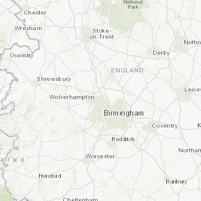 Map showing location of Willenhall (52.585140, -2.059340)
