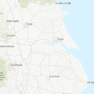 Map showing location of Winterton (53.654970, -0.598850)