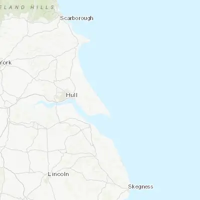 Map showing location of Withernsea (53.731150, 0.031950)