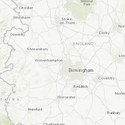 Map showing location of Wolverhampton (52.585470, -2.122960)