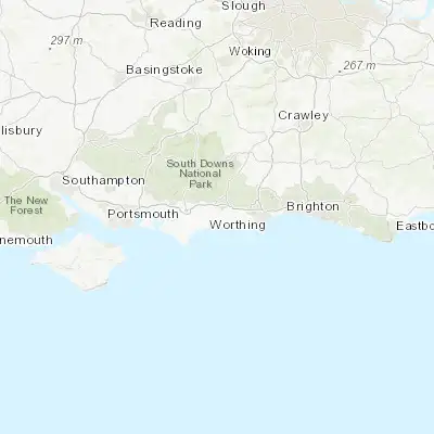 Map showing location of Yapton (50.820900, -0.613000)