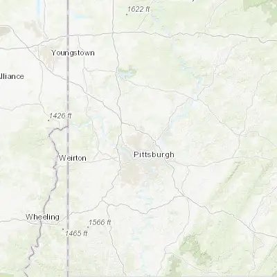 Map showing location of Allison Park (40.559510, -79.958670)