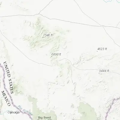 Map showing location of Alpine (30.358620, -103.662060)