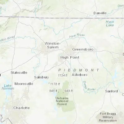 Map showing location of Archdale (35.914580, -79.971980)