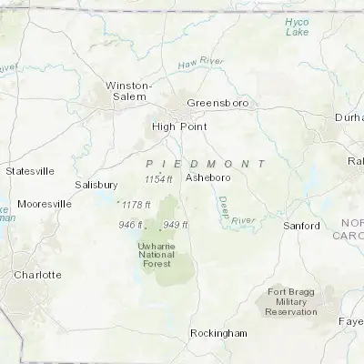 Map showing location of Asheboro (35.707910, -79.813640)