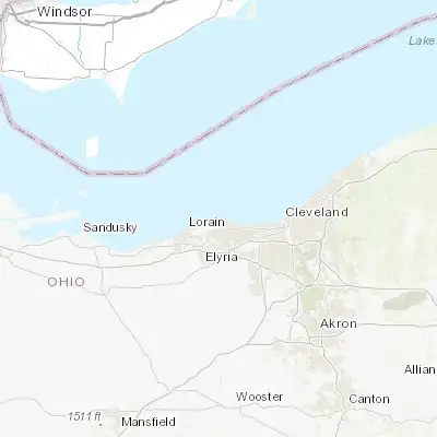 Map showing location of Avon Lake (41.505320, -82.028200)