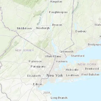 Map showing location of Bardonia (41.109540, -73.996250)