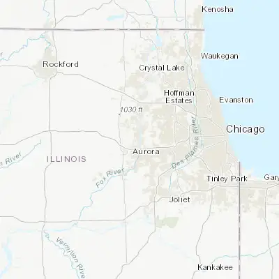 Map showing location of Batavia (41.850030, -88.312570)