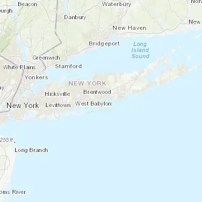 Map showing location of Bayport (40.738430, -73.050670)