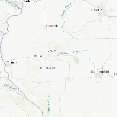 Map showing location of Beardstown (40.017550, -90.424290)