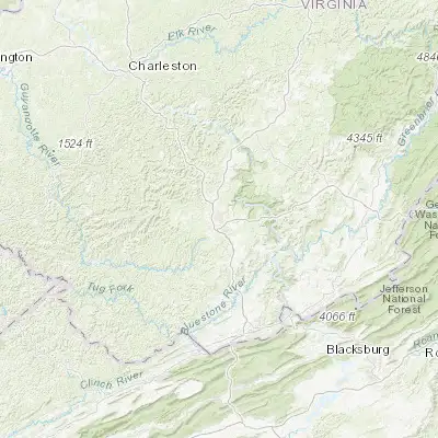 Map showing location of Beckley (37.778170, -81.188160)
