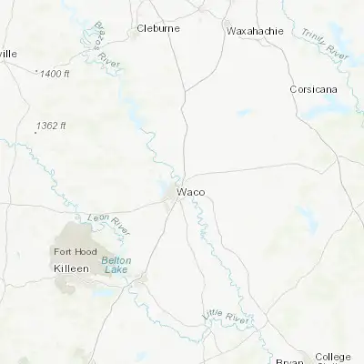Map showing location of Bellmead (31.594050, -97.108890)