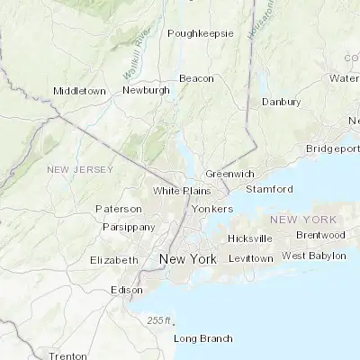 Map showing location of Blauvelt (41.063430, -73.957640)