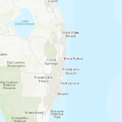 Map showing location of Boca Del Mar (26.345080, -80.146710)