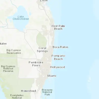 Map showing location of Boca Pointe (26.333130, -80.159490)