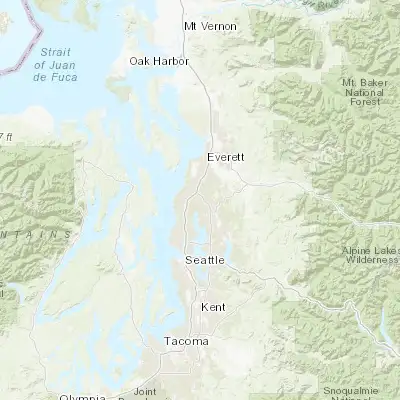 Map showing location of Bothell West (47.805270, -122.240640)