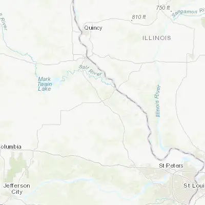 Map showing location of Bowling Green (39.341990, -91.195140)