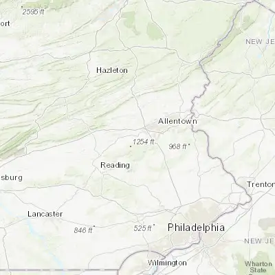 Map showing location of Breinigsville (40.536760, -75.631300)
