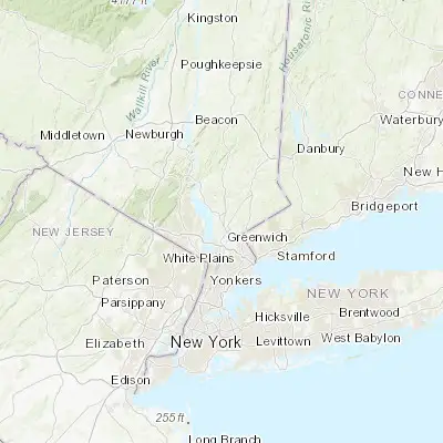 Map showing location of Briarcliff Manor (41.145650, -73.823750)