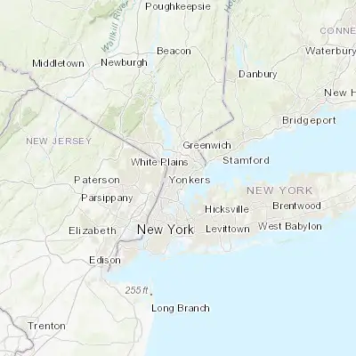 Map showing location of Bronxville (40.938150, -73.832080)