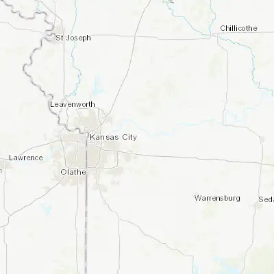 Map showing location of Buckner (39.132510, -94.198560)