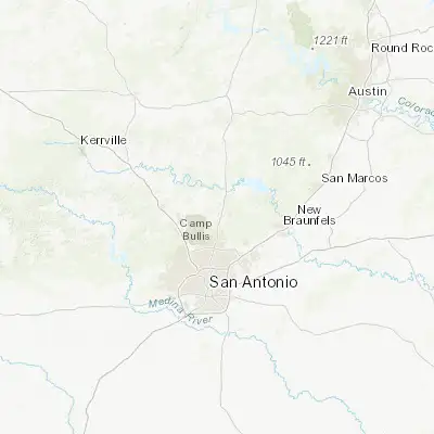 Map showing location of Bulverde (29.743830, -98.453070)