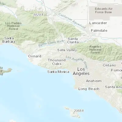 Map showing location of Calabasas (34.157780, -118.638420)