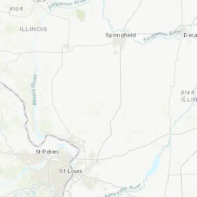 Map showing location of Carlinville (39.279770, -89.881770)