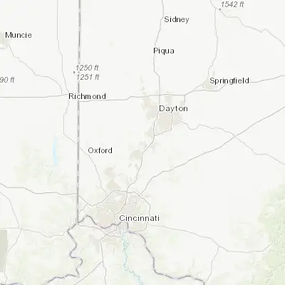 Map showing location of Carlisle (39.582000, -84.320220)