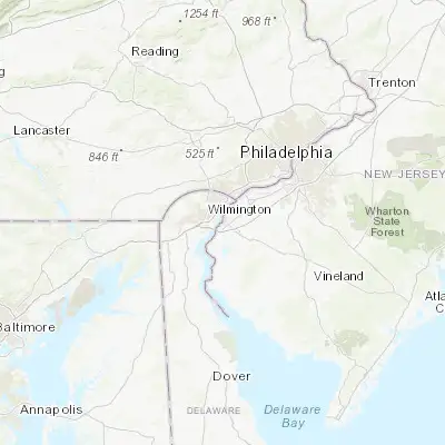Map showing location of Carneys Point (39.711220, -75.470200)