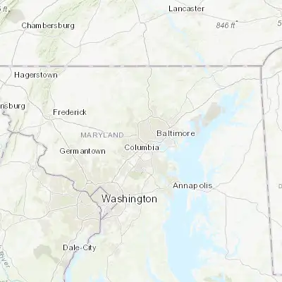 Map showing location of Catonsville (39.272050, -76.731920)