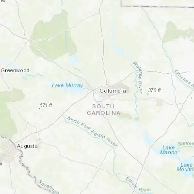 Map showing location of Cayce (33.965710, -81.073980)