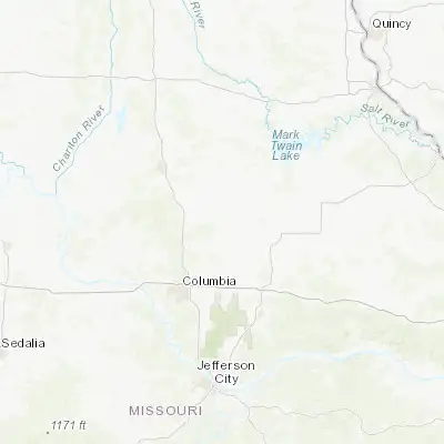 Map showing location of Centralia (39.210320, -92.137950)