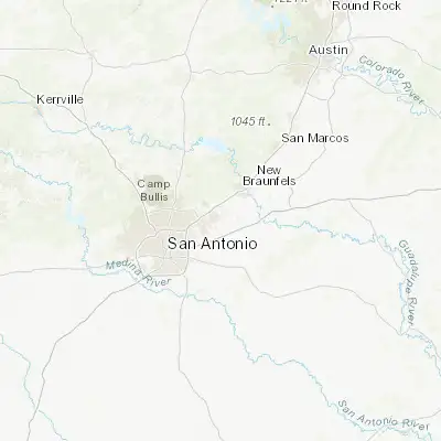 Map showing location of Cibolo (29.561620, -98.226960)
