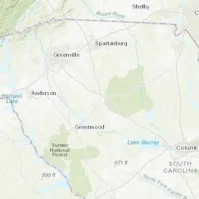 Map showing location of Clinton (34.472630, -81.880660)