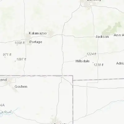 Map showing location of Coldwater (41.940330, -85.000520)