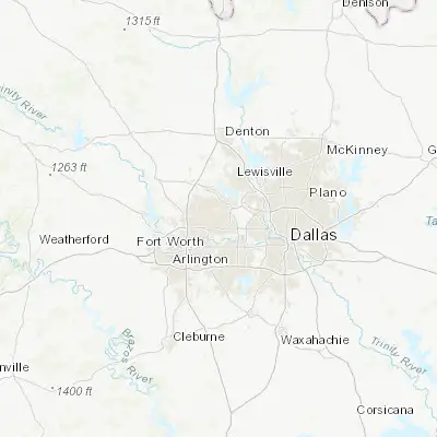 Map showing location of Colleyville (32.880960, -97.155010)