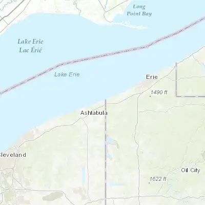 Map showing location of Conneaut (41.947560, -80.554240)