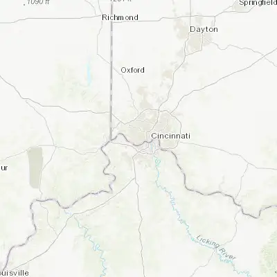 Map showing location of Covedale (39.121170, -84.606330)