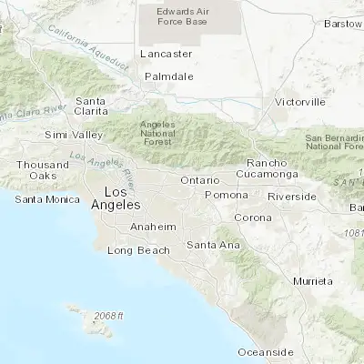 Map showing location of Covina (34.090010, -117.890340)